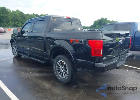 2019 Ford F-150 Lariat z USA, uszkodzony, nr VIN 1FTEW1E58KFD30712
